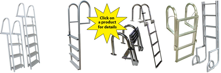 pontoon boat ladders