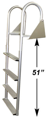 4 Step Straight Dock Ladder