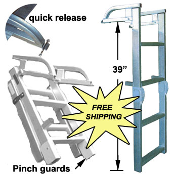 Folding Pontoon Ladder